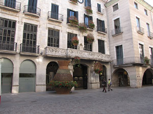 Girona Temps de Flors 2014. Pla&ccedil;a del Vi - Teatre Municipal