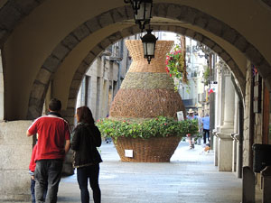 Girona Temps de Flors 2014. Pla&ccedil;a del Vi - Teatre Municipal