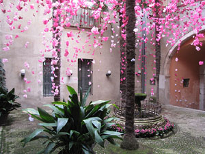 Girona Temps de Flors 2014. Espais, patis i exposicions diversos
