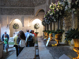 Girona Temps de Flors 2014. Els Banys &Agrave;rabs