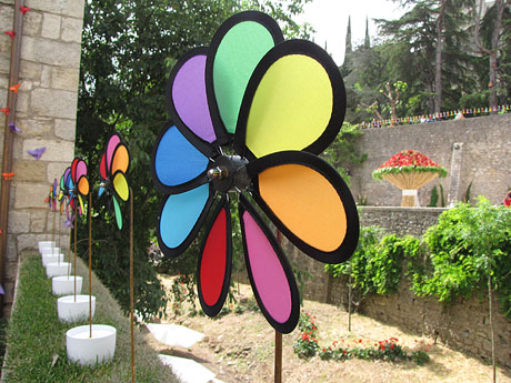 Girona Temps de Flors 2014. Sant Pere de Galligants