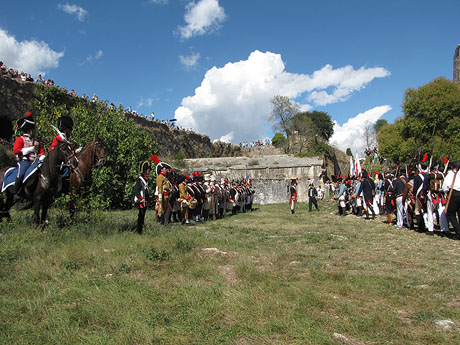 VI Festa Reviu els Setges Napole&ograve;nics de Girona. Recreaci&oacute; de la conquesta del castell de Montju&iuml;c