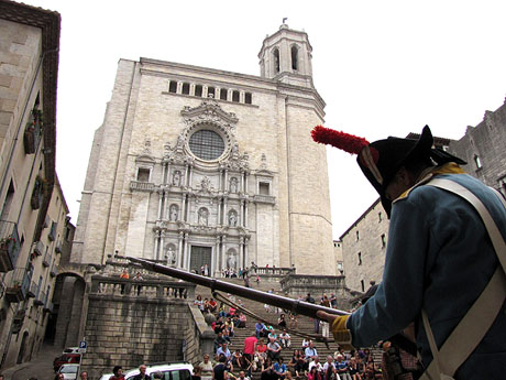 VI Festa Reviu els Setges Napole&ograve;nics de Girona. Representaci&oacute; teatral sobre els setges de Girona