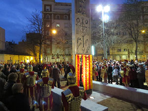 Inauguraci&oacute; de l'escultura de Dom&egrave;nec Fita
