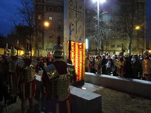 Inauguraci&oacute; de l'escultura de Dom&egrave;nec Fita