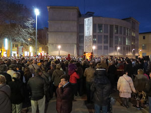 Inauguraci&oacute; de l'escultura de Dom&egrave;nec Fita