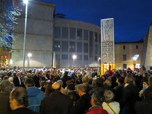 Inauguraci&oacute; de l'escultura de Dom&egrave;nec Fita