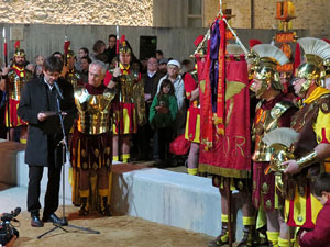 Inauguraci&oacute; de l'escultura de Dom&egrave;nec Fita