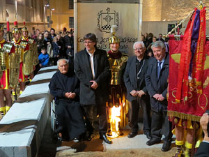 Inauguraci&oacute; de l'escultura de Dom&egrave;nec Fita