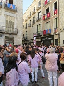 Fires de Girona 2014. Diada castellera amb Marrecs de Salt, Minyons de Terrassa i Capgrossos de Matar&oacute;