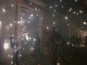 Fires de Girona 2014. El correfoc, a c&agrave;rrec dels Diables de l'Onyar