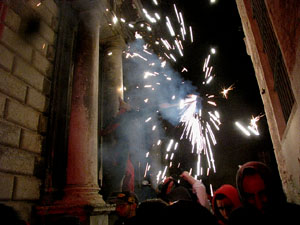 Fires de Girona 2014. El correfoc, a c&agrave;rrec dels Diables de l'Onyar