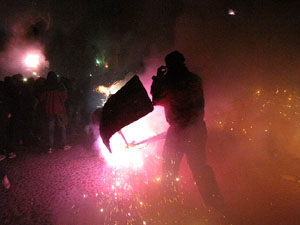 Fires de Girona 2014. El correfoc, a c&agrave;rrec dels Diables de l'Onyar