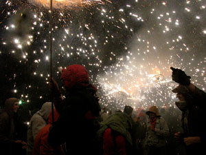 Fires de Girona 2014. El correfoc, a c&agrave;rrec dels Diables de l'Onyar