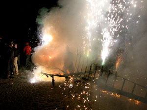Fires de Girona 2014. El correfoc, a c&agrave;rrec dels Diables de l'Onyar