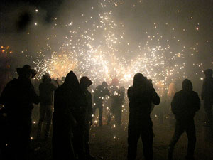 Fires de Girona 2014. El correfoc, a c&agrave;rrec dels Diables de l'Onyar