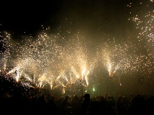 Fires de Girona 2014. El correfoc, a c&agrave;rrec dels Diables de l'Onyar