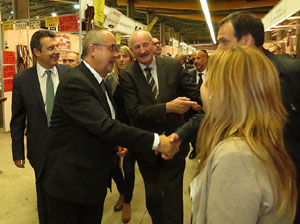 Fires de Girona 2014. Inauguraci&oacute; de la 53a. Fira de Mostres