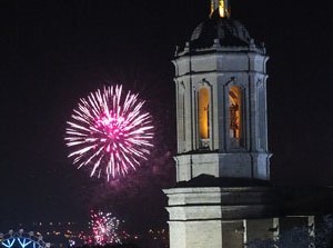 Fires de Sant Narc&iacute;s 2014. Castell de focs artificials