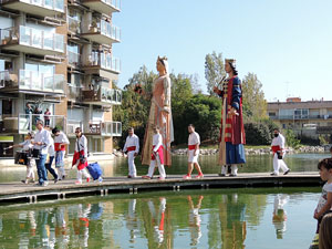 Fires de Girona 2014. La trobada de gegants: la cercavila