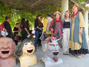 Fires de Girona 2014. La trobada de gegants: la plantada