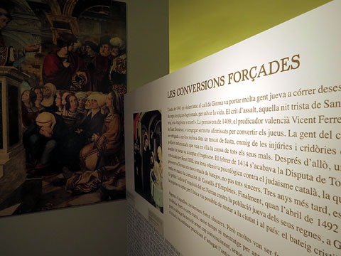 Les conversions for&ccedil;ades. Imatge de l'exposici&oacute;