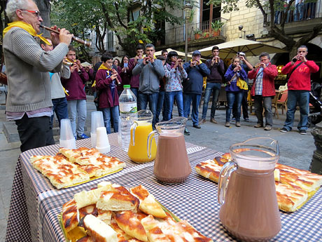 Fires de Girona 2014. Les matinades, a c&agrave;rrec de Fal&middot;lera Gironina