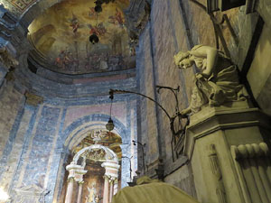 Fires de Girona 2014. L'ofici de Sant Narc&iacute;s a la bas&iacute;lica de Sant Feliu