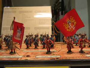 Fires de Girona 2014. Exposici&oacute; Soldat de Plom a l'esgl&eacute;sia de Sant Lluc