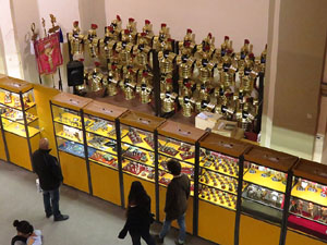 Fires de Girona 2014. Exposici&oacute; Soldat de Plom a l'esgl&eacute;sia de Sant Lluc