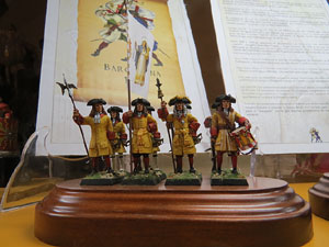 Fires de Girona 2014. Exposici&oacute; Soldat de Plom a l'esgl&eacute;sia de Sant Lluc