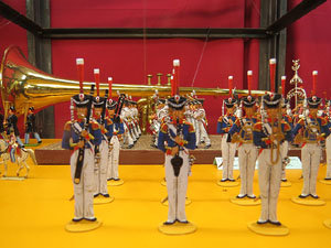 Fires de Girona 2014. Exposici&oacute; Soldat de Plom a l'esgl&eacute;sia de Sant Lluc