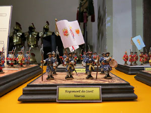Fires de Girona 2014. Exposici&oacute; Soldat de Plom a l'esgl&eacute;sia de Sant Lluc