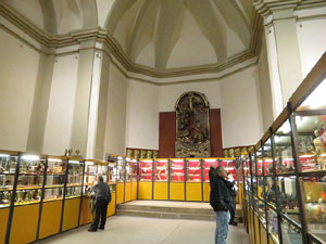 Fires de Girona 2014. Exposici&oacute; Soldat de Plom a l'esgl&eacute;sia de Sant Lluc
