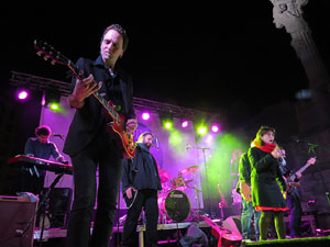 Girona10. Sticky Fingers. Concert a la pla&ccedil;a del Lle&oacute;