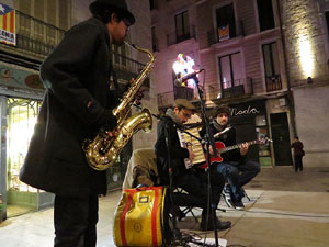 Nadal 2014 a Girona. Encesa de les llums de Hanukk&agrave;