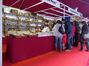 Nadal 2014 a Girona. Els mercats de Nadal. Firanadal, mercat del Cul de la Lleona, de la pla&ccedil;a Catalunya... 
