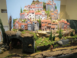 Nadal 2014 a Girona. El pessebre de l'Ajuntament