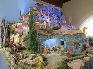 Nadal 2014 a Girona. El pessebre de l'Ajuntament