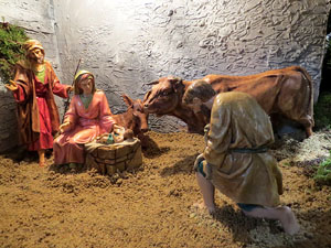 Nadal 2014 a Girona. El pessebre de l'Ajuntament