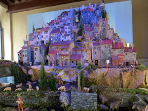Nadal 2014 a Girona. El pessebre de l'Ajuntament