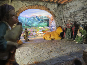 Nadal 2014 a Girona. Exposici&oacute; de pessebres a la Carbonera