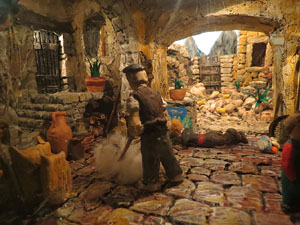 Nadal 2014 a Girona. Exposici&oacute; de pessebres a la Carbonera