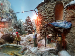 Nadal 2014 a Girona. Exposici&oacute; de pessebres a la Carbonera