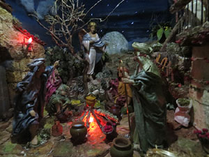 Nadal 2014 a Girona. Exposici&oacute; de pessebres a la Carbonera