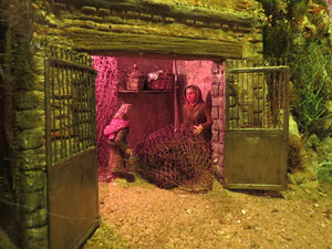 Nadal 2014 a Girona. Exposici&oacute; de pessebres a la Carbonera