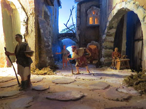 Nadal 2014 a Girona. Exposici&oacute; de pessebres a la Carbonera
