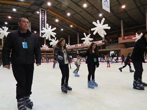 Nadal 2014 a Girona. Pista de gel i tobogan a Fira de Girona
