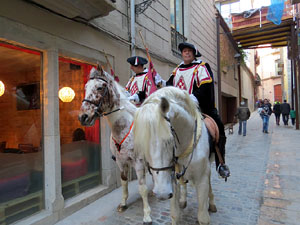 La Cavalcada de Reis 2015. La precavalcada pels carrers de Girona