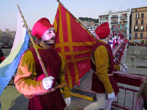 La Cavalcada de Reis 2015. Preparaci&oacute; de la Cavalcada